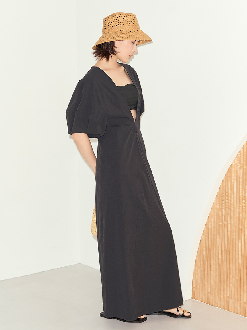 S/S(エスバイエス)】2WAYロングワンピース＜ウォッシャブル・UV・接触