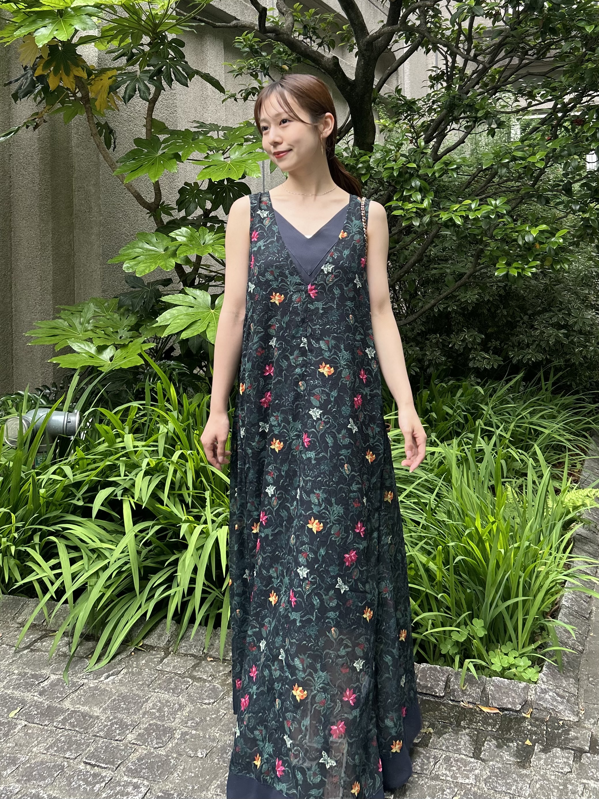 styling/×KEITA MARUYAMA】シアージャガードワンピース