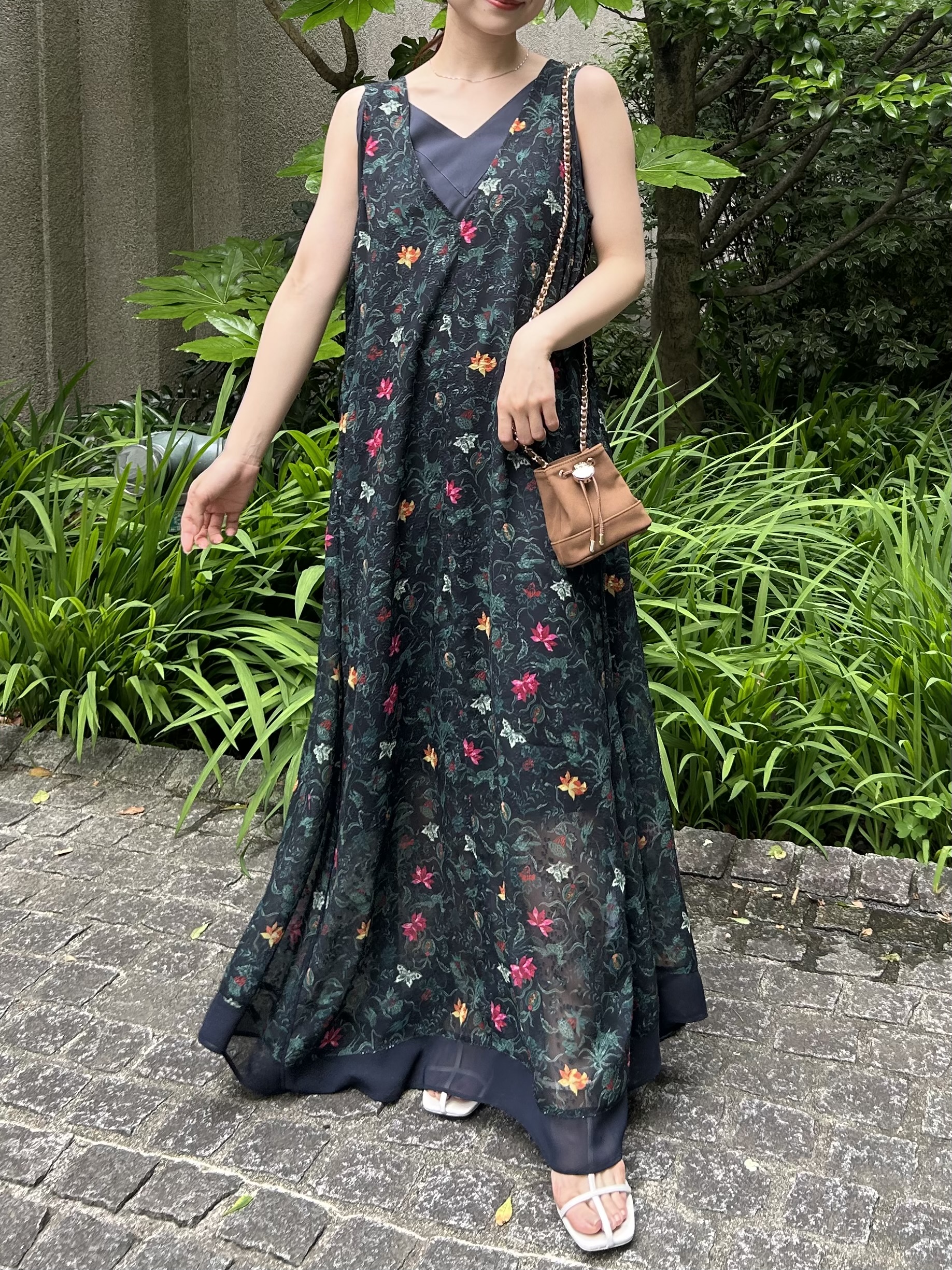 styling/×KEITA MARUYAMA】シアージャガードワンピース