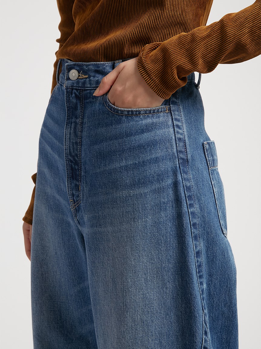 コクーンデニムパンツ(デニム)|パンツ│styling/(スタイリング/)の ...