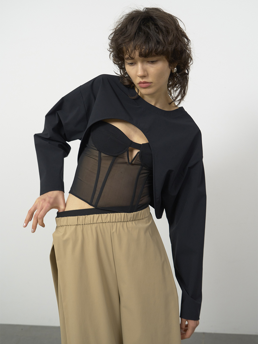 S/S】＜ウォッシャブル・UVカット＞2WAYワイドパンツ(ワイド