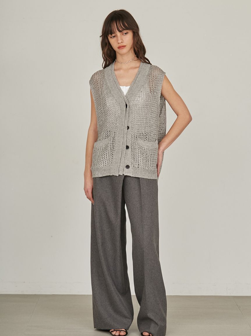 ラップワイドパンツ(ワイドパンツ)｜パンツ│styling/（スタイリング  