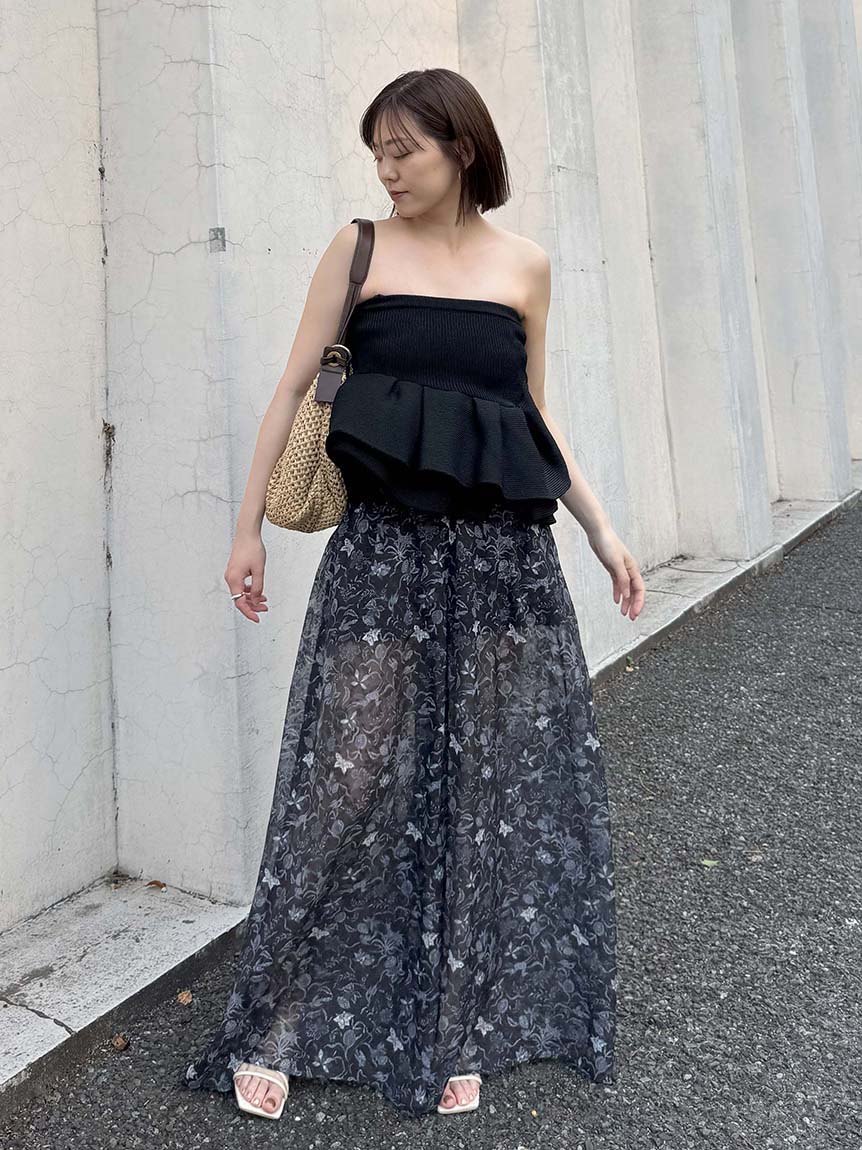 【styling/×KEITA MARUYAMA】シアージャガードパンツ styling/×KEITA MARUYAMA】シアージャガードパンツ(ロングパンツ