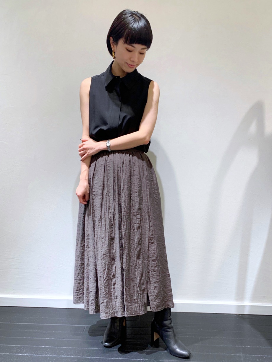 ランダムプリーツスカート ロングスカート スカート Styling スタイリング の通販サイト 公式