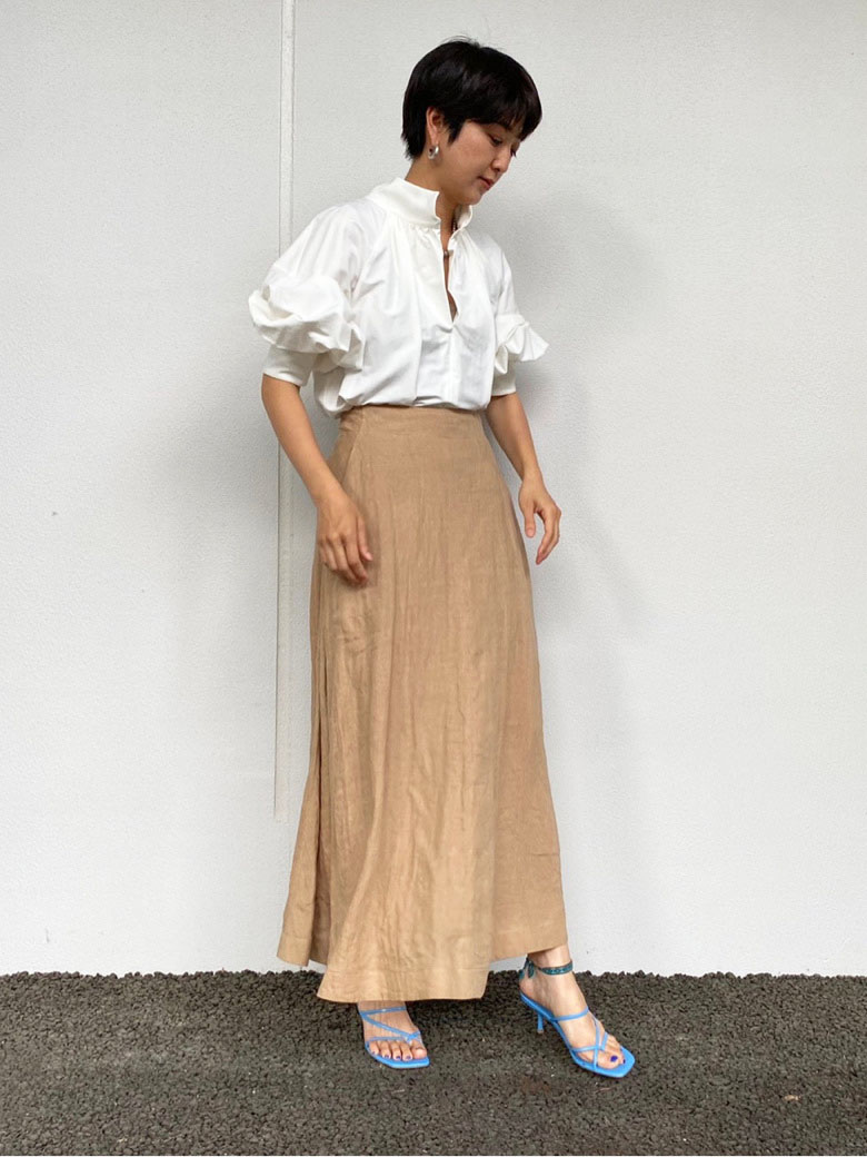 リネンロングスカート ロングスカート スカート Styling スタイリング の通販サイト 公式