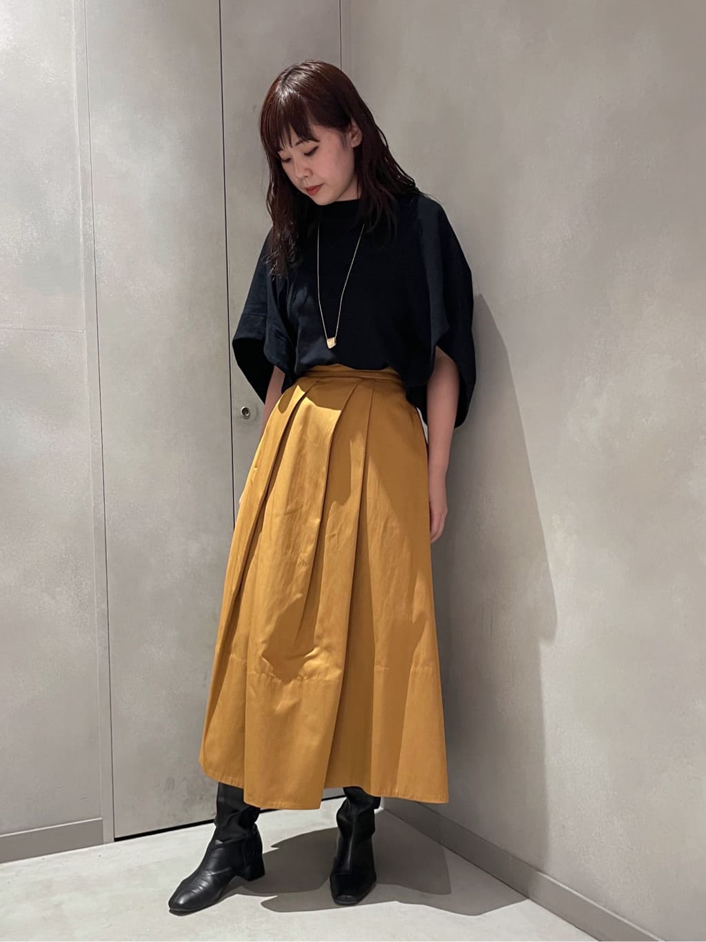 ランダムタックフレアスカート ロングスカート スカート Styling スタイリング の通販サイト 公式