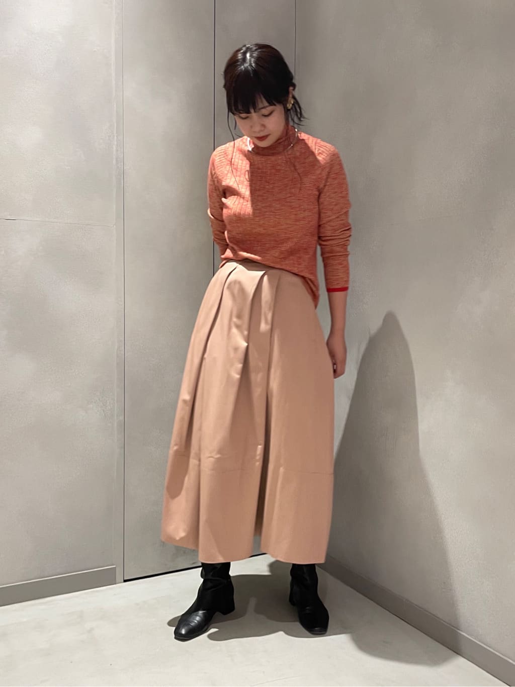 ランダムタックフレアスカート ロングスカート スカート Styling スタイリング の通販サイト 公式