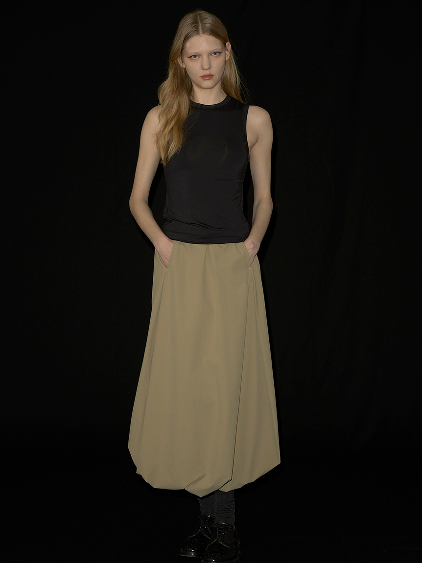 S/S(エスバイエス)】バルーンスカート＜ウォッシャブル・UV・接触冷感