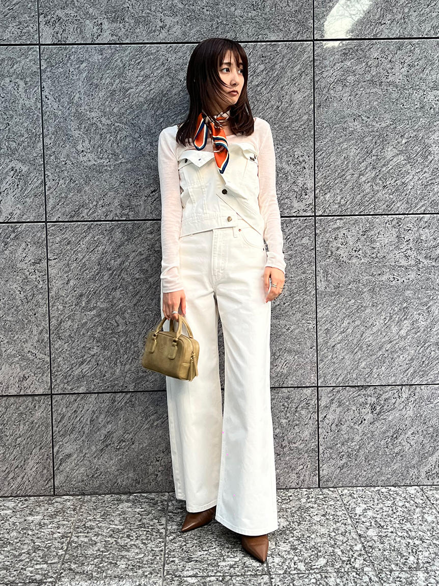 セットアップ対応】【styling/×Lee】デニムビスチェ(その他