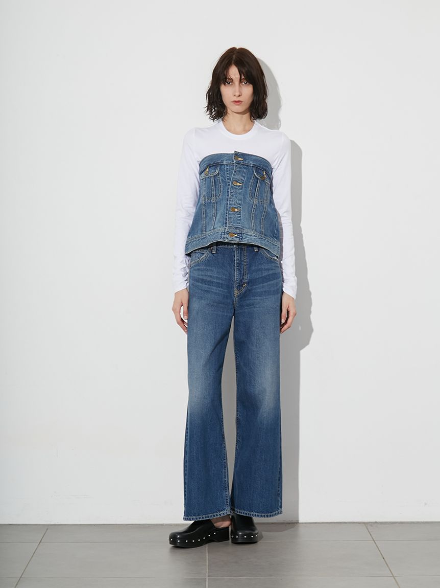 セットアップ対応】【styling/×Lee】デニムビスチェ(その他