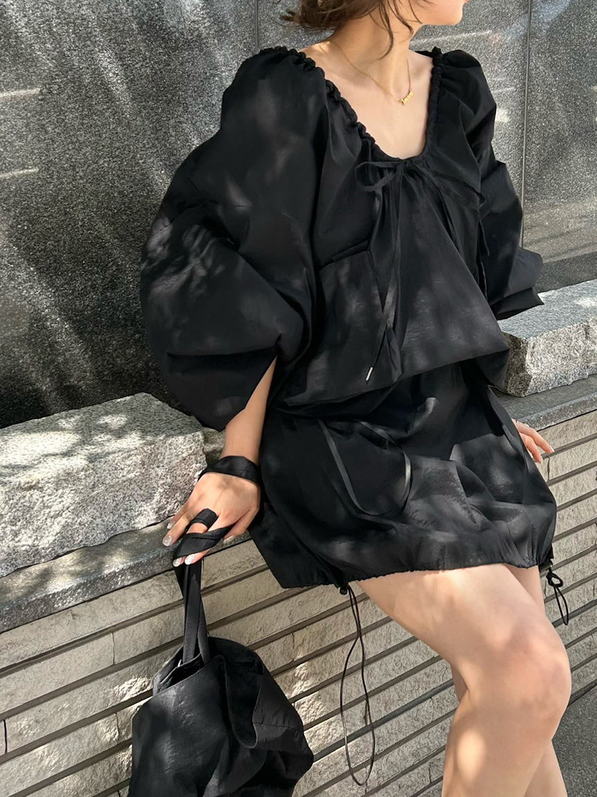 NEW BALANCE ニューバランス ストレッチスカート ブラック系 00