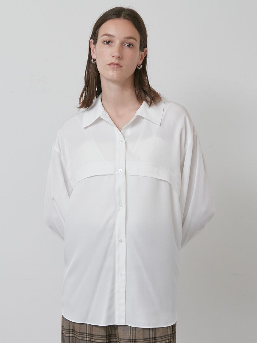 オフショルダー2WAYシャツ(シャツ/ブラウス)｜トップス│styling