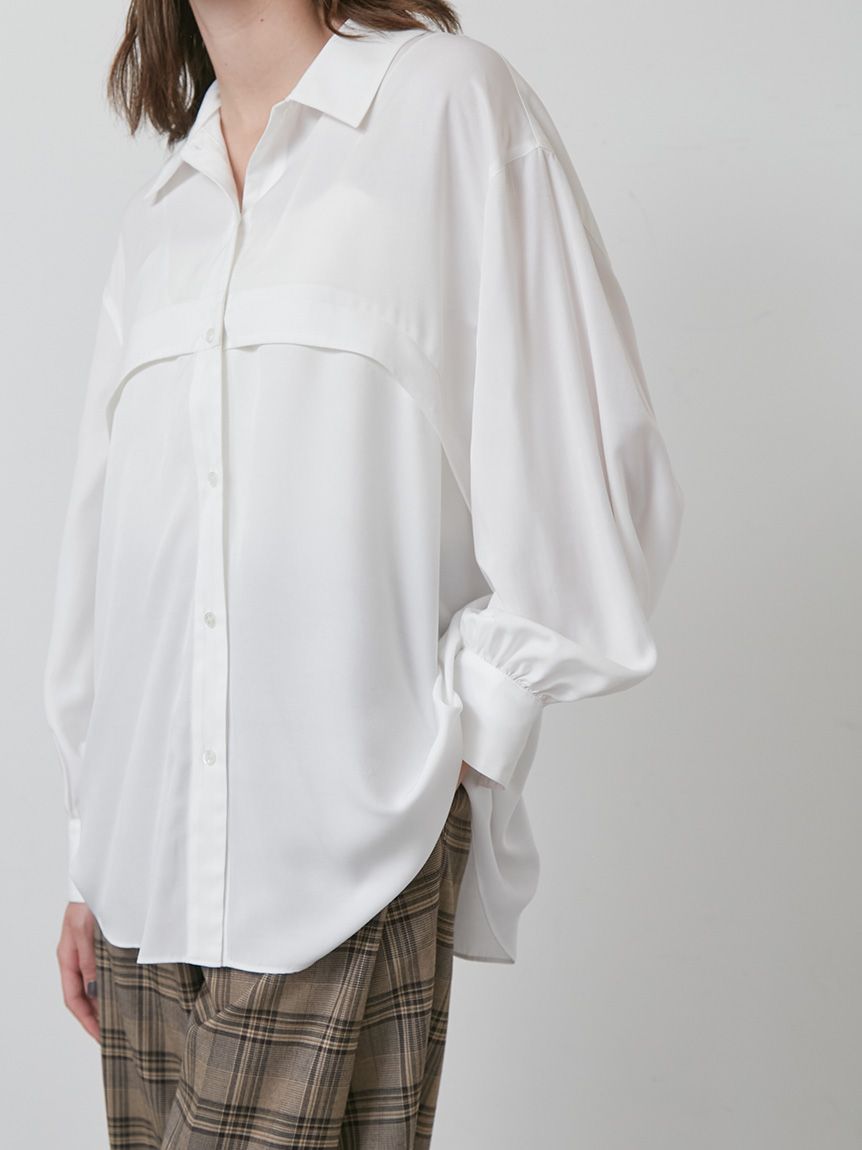 オフショルダー2WAYシャツ(シャツ/ブラウス)｜トップス│styling