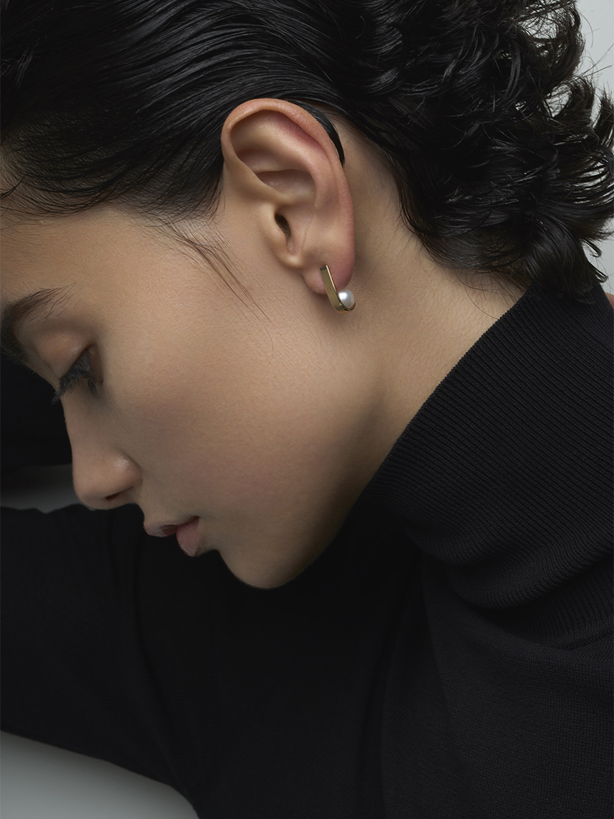 Hirotaka×styling/ Narrow curveピアス(アクセサリー)｜ファッション 