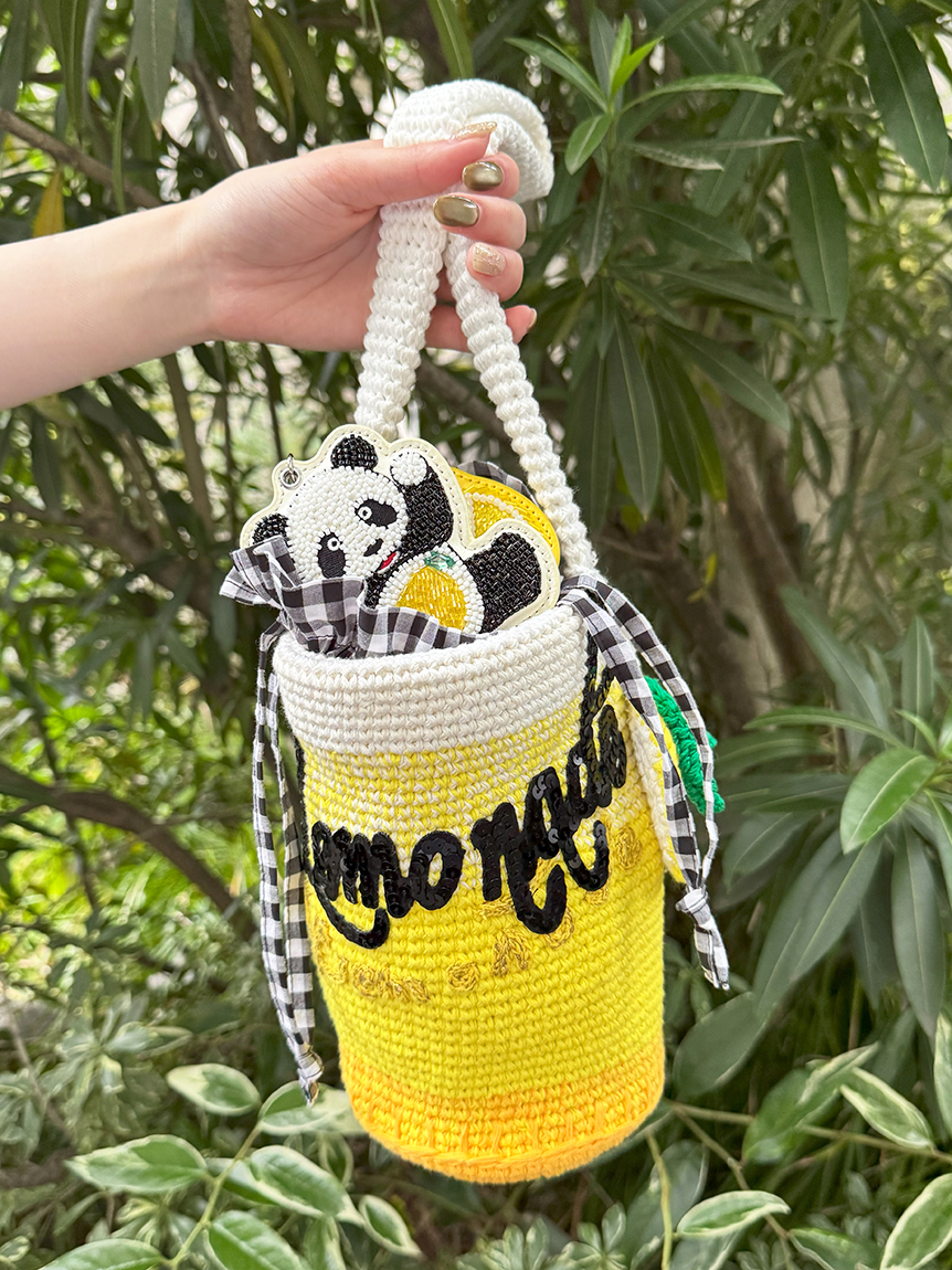 styling/×KEITA MARUYAMA】ビーズ刺繍パンダチャーム(キーケース