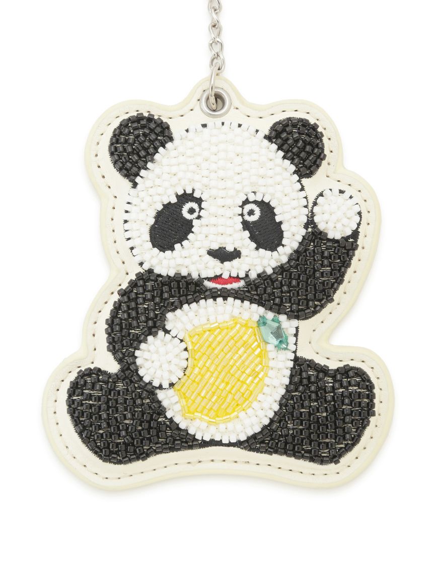 パンダチャーム styling/×KEITA MARUYAMA】ビーズ刺繍パンダチャーム（キー