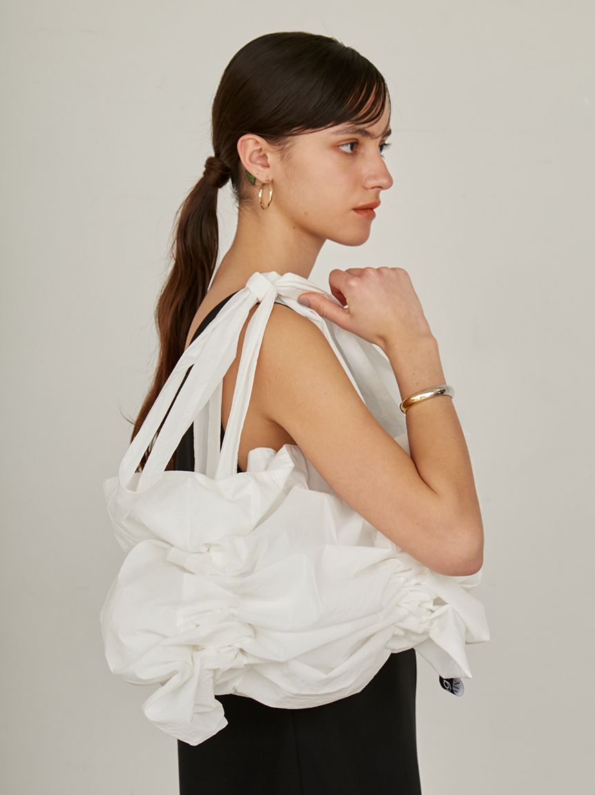 S/S(エスバイエス)】＜ウォッシャブル・撥水＞ギャザーバッグ