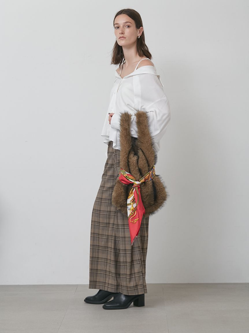 Martine rose エコファーバッグ オフィシャルサイト限定カラー】エコファートートバッグ(バッグ