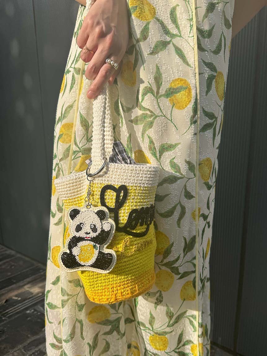 styling/×KEITA MARUYAMA】レモネード ニットバック(ショルダーバッグ