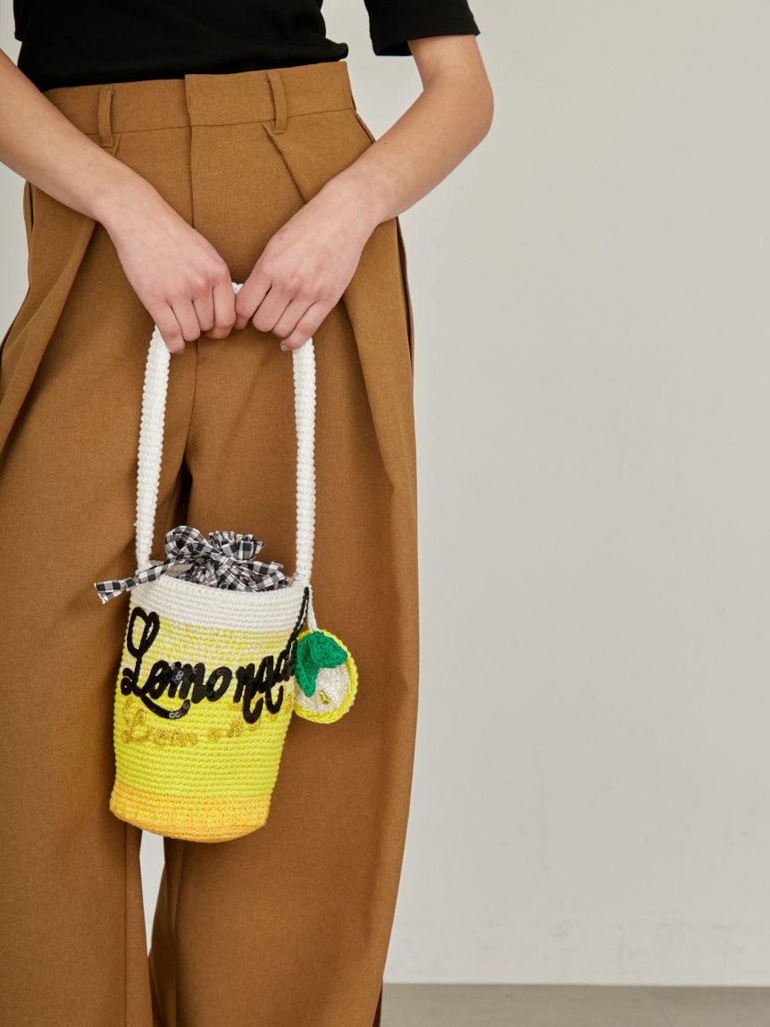 styling/×KEITA MARUYAMA】レモネード ニットバック(ショルダーバッグ