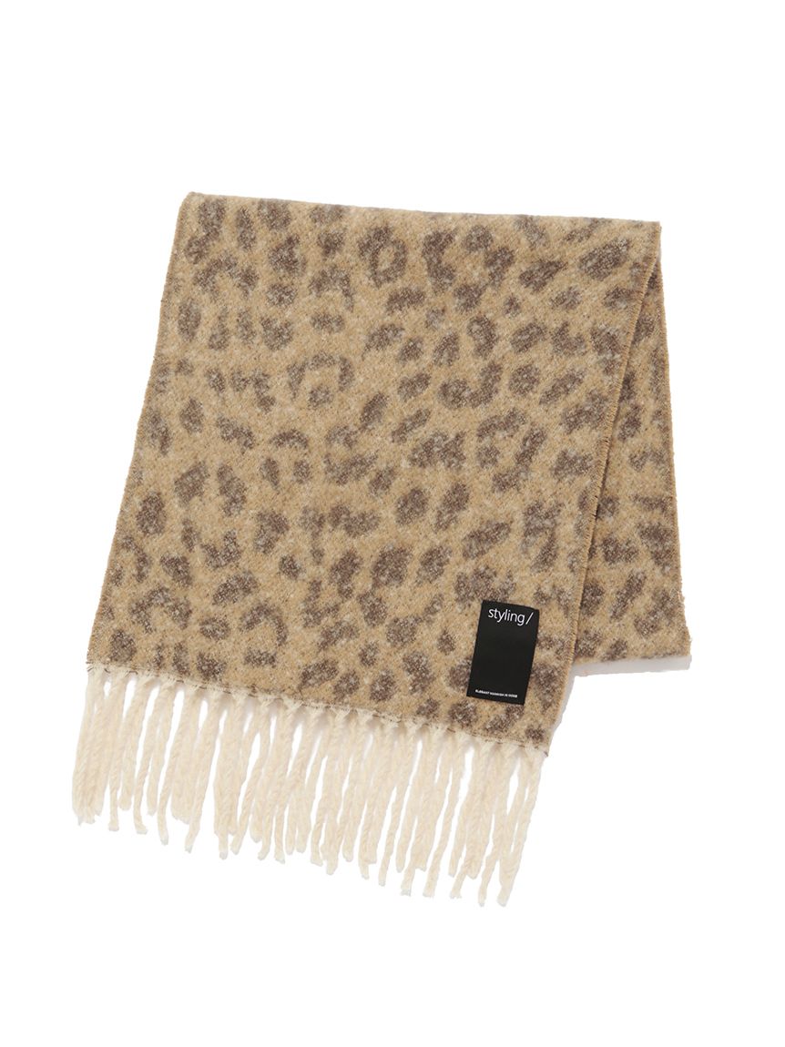 レオパードジャガードストール(その他)｜ファッション雑貨│styling