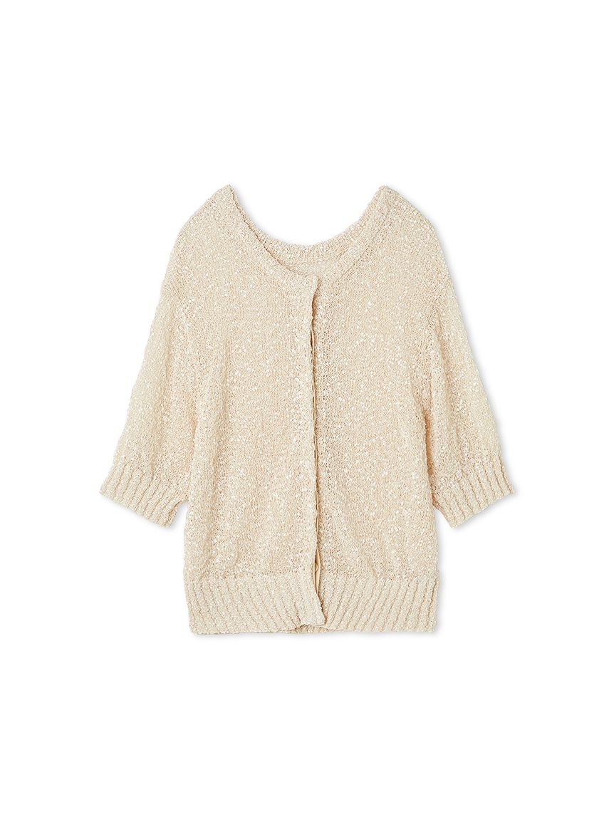 フラッグヤーン2WAYシアーカーディガン(ニット/カーディガン