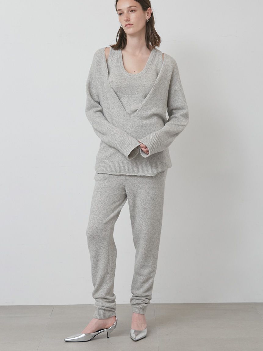セットアップ対応】ニットジョガーパンツ(その他)｜パンツ│styling