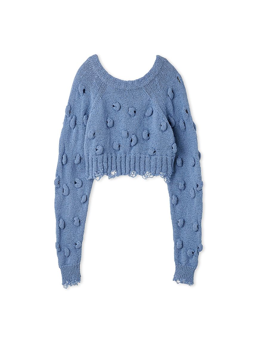 ANGORA 2WAY KNIT(F WHITE): TOPSjosemoon