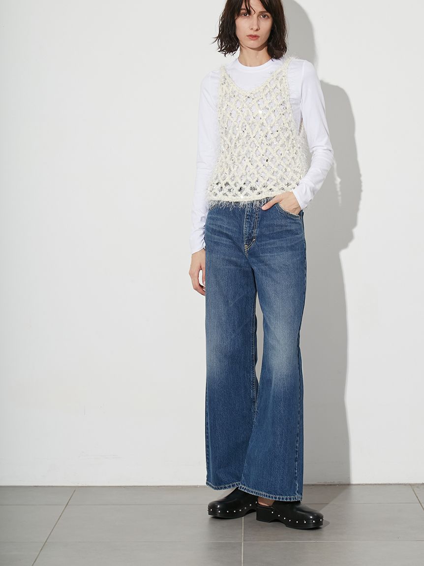 【新品】styling /  スタイリング  ニットビスチェ styling/（スタイリング）の「ニットビスチェ（ニット/セーター