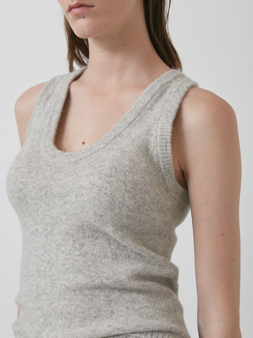 セットアップ対応】ニットタンクトップ(ニット/カーディガン