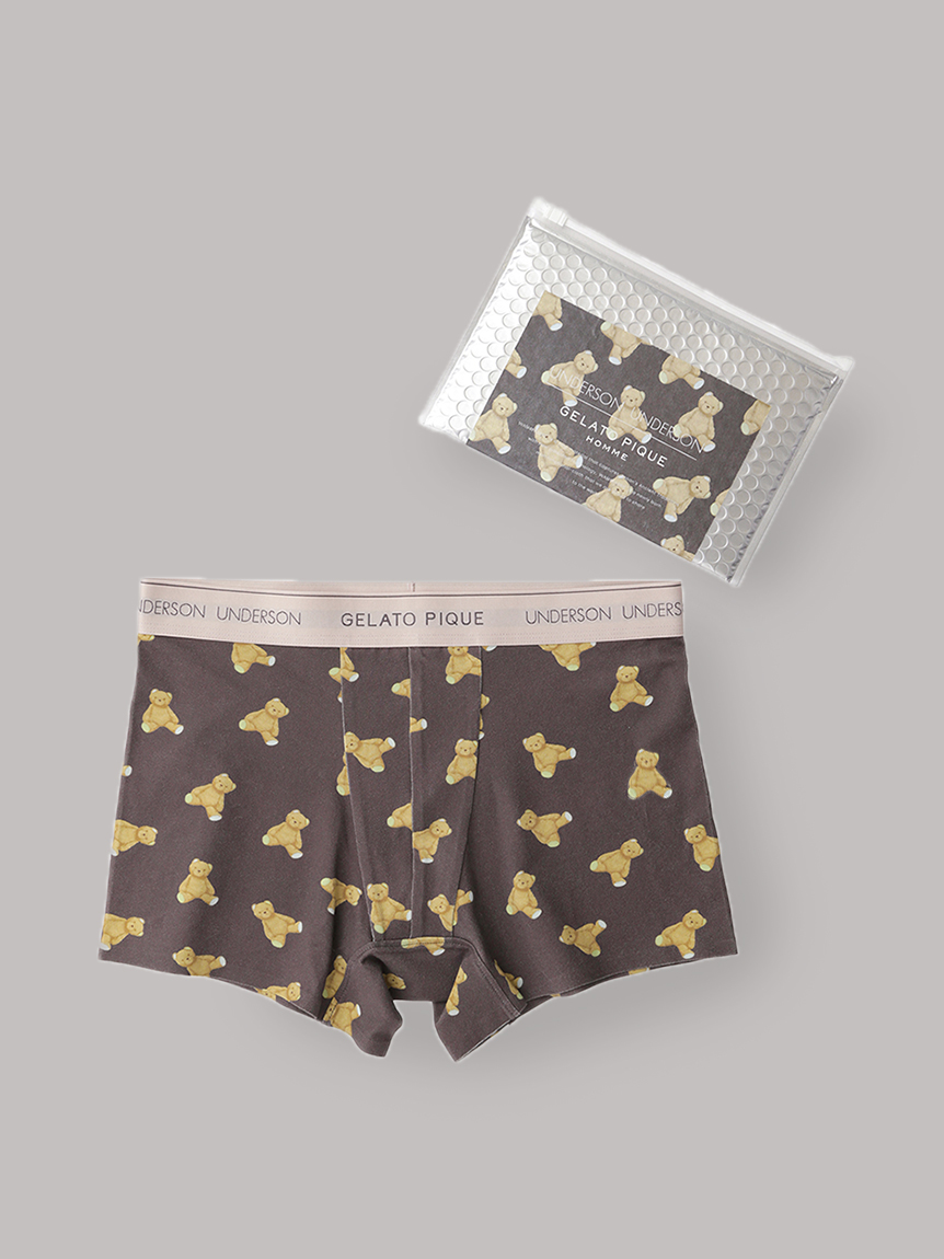 ピケオム総柄ボクサーパンツ(ボクサーパンツ)｜UNDERSON UNDERSON
