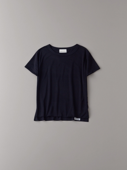 フロントダブルTシャツ【ウィメンズ】(BLK-0)
