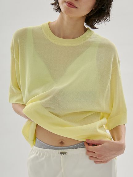 新品未使用　大草直子×UNDERSON UNDERSON ボリュームシアーニット 大草直子×UNDERSON UNDERSON】ボリュームシアーニット(ニット
