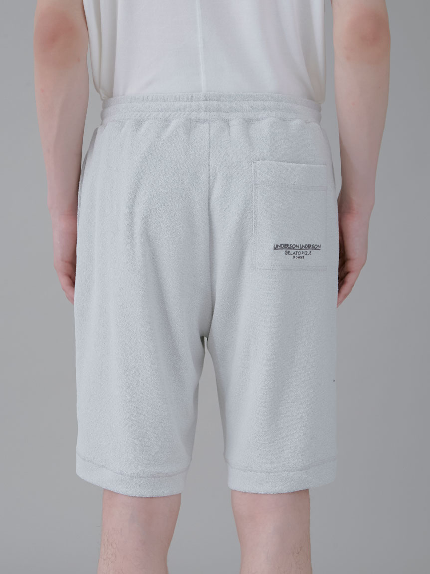 ピケオムパイルハーフパンツ(ショートパンツ)｜UNDERSON UNDERSON