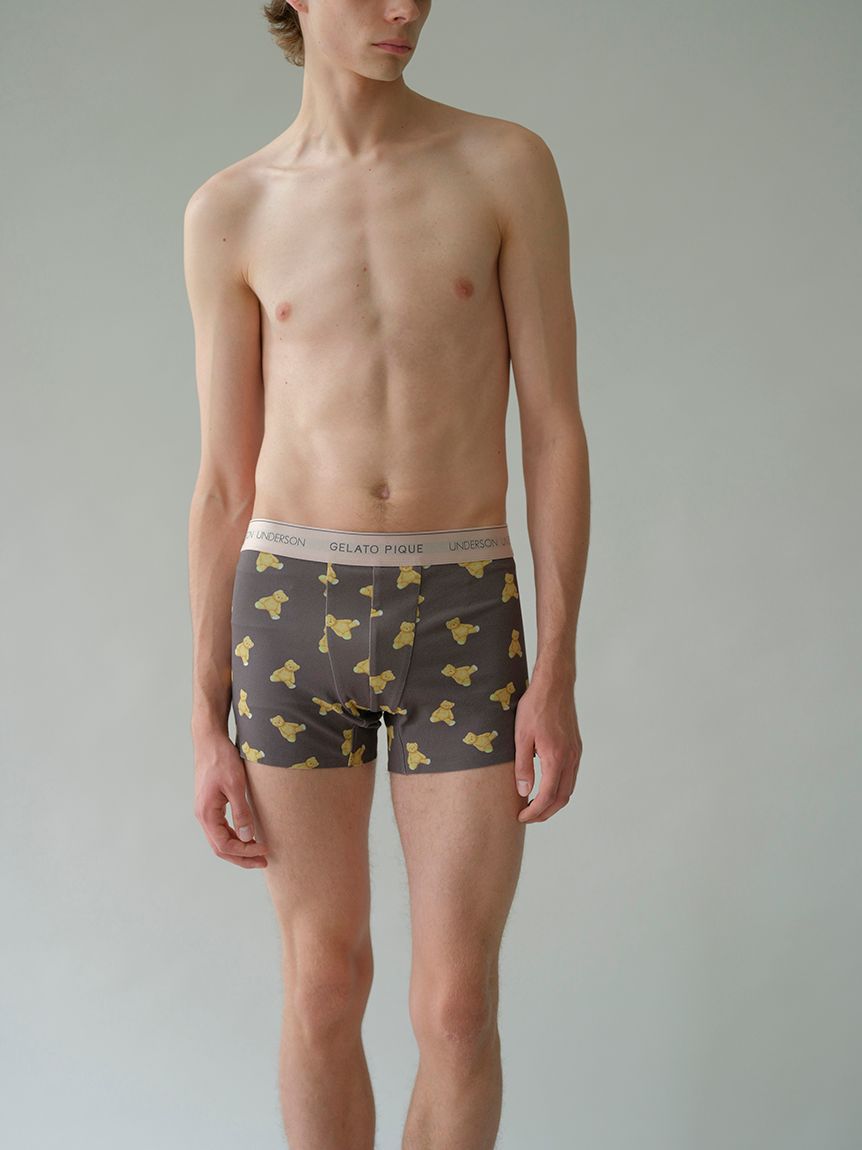 ピケオム総柄ボクサーパンツ(ボクサーパンツ)｜UNDERSON UNDERSON