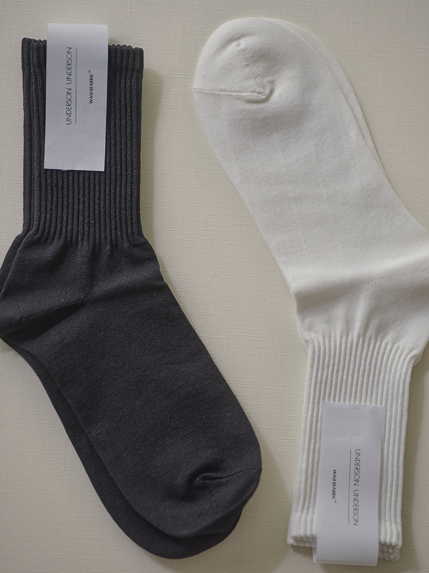ラッピング付】ソックス2足セット(ソックス)｜UNDERSON UNDERSON