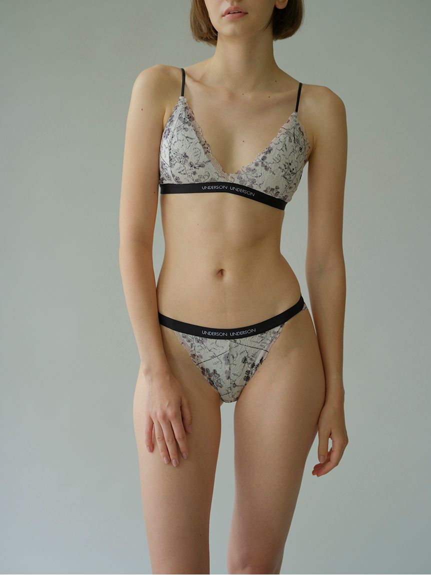 下着・アンダーウェア Renn L.Rix Fantasy上野リチ×UNDERSON UNDERSON】レースブラ(ブラ