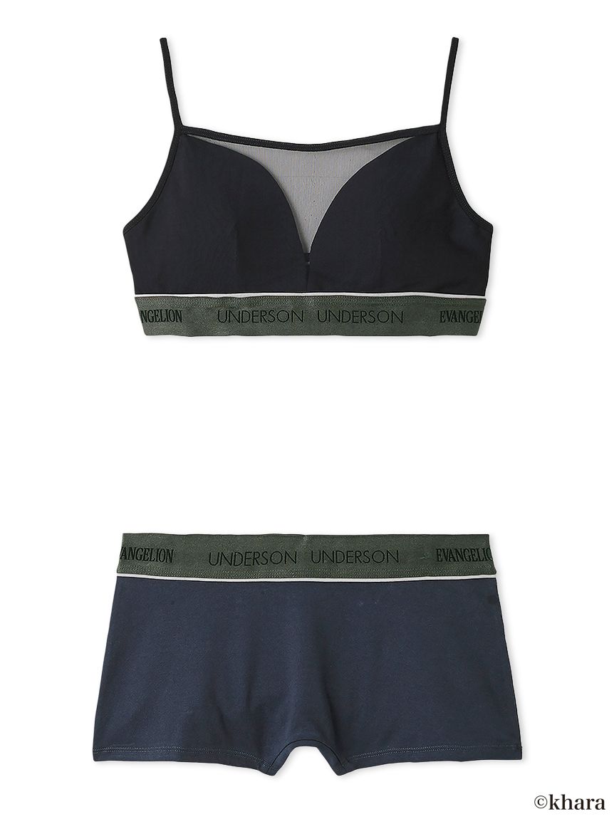 EVANGELION(エヴァンゲリオン)】<WOMENS>ブラ×ショーツセット(ブラ