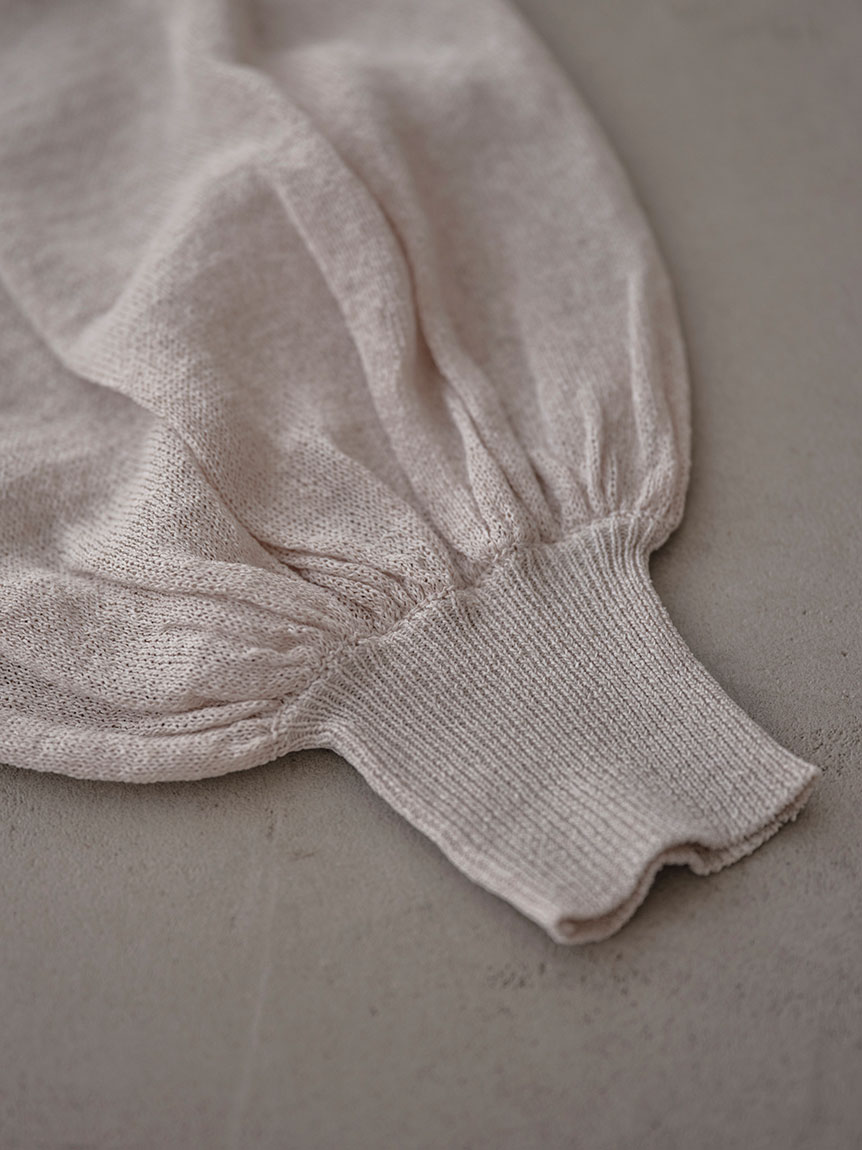 大草直子×UNDERSON UNDERSON】ボリュームシアーニット(ニット